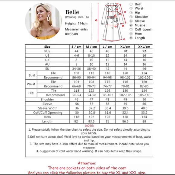 ✨Baby Pink Plush Faux Fur Coat✨ - Picture 8 of 8